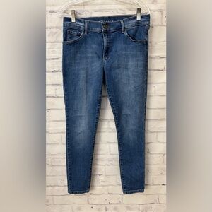 Mott & Bow Mid Rise Skinny‎ Blue Jeans Stretch Size 29x27